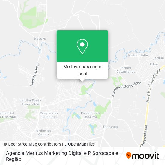 Agencia Meritus Marketing Digital e P mapa