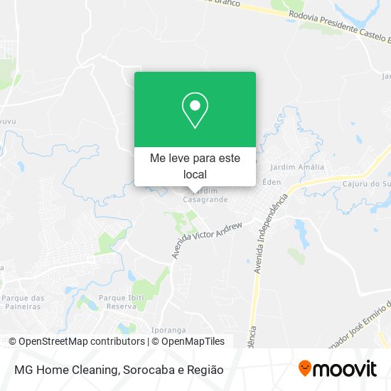 MG Home Cleaning mapa