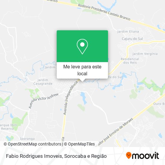 Fabio Rodrigues Imoveis mapa