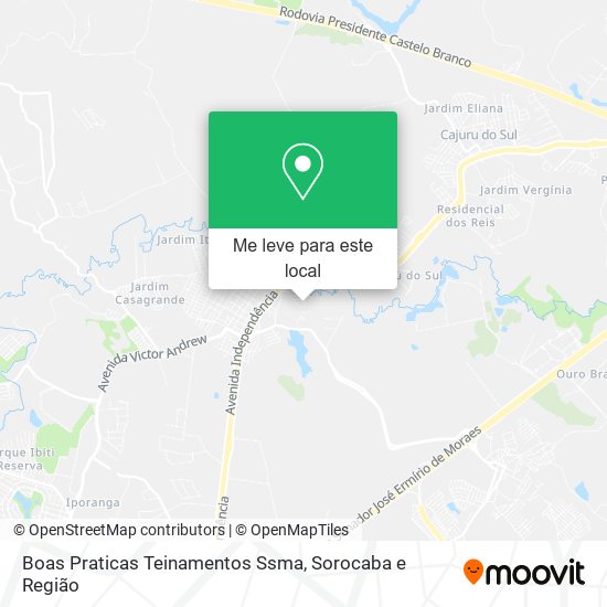 Boas Praticas Teinamentos Ssma mapa