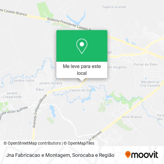 Jna Fabricacao e Montagem mapa