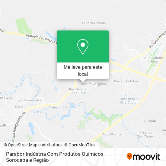 Parabor Indústria Com Produtos Químicos mapa