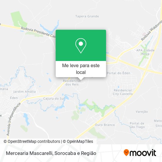 Mercearia Mascarelli mapa