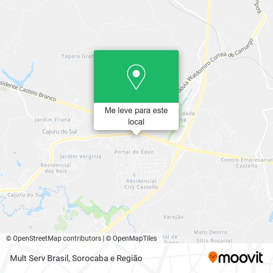 Mult Serv Brasil mapa