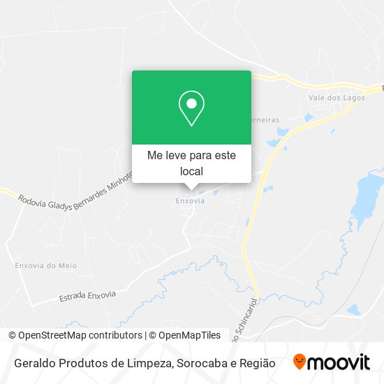 Geraldo Produtos de Limpeza mapa