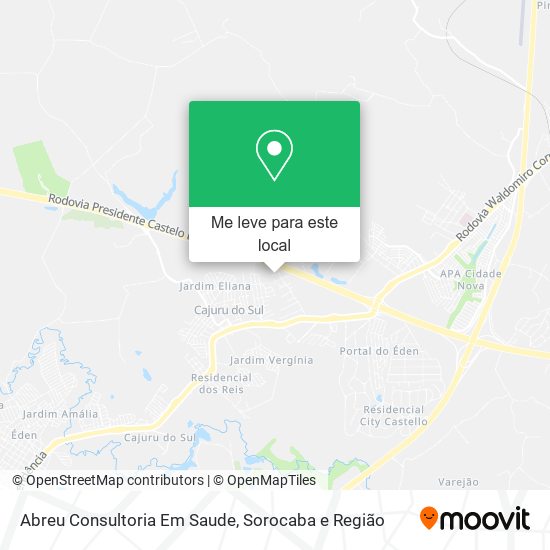 Abreu Consultoria Em Saude mapa