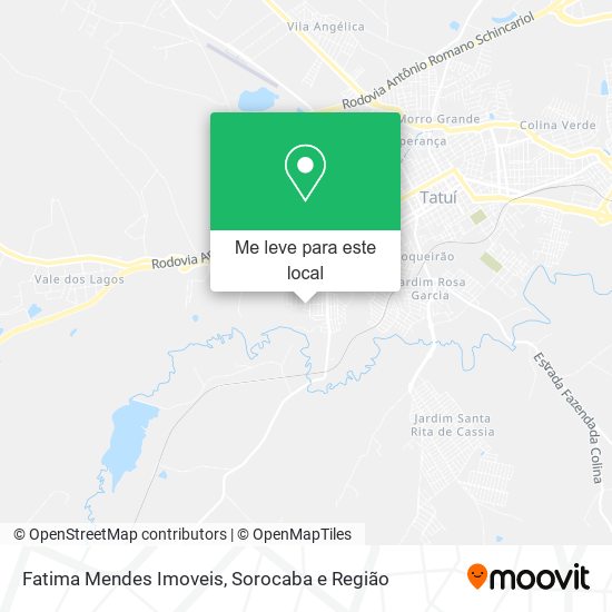 Fatima Mendes Imoveis mapa