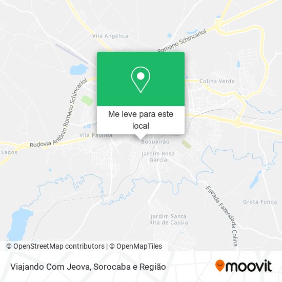 Viajando Com Jeova mapa