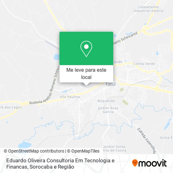 Eduardo Oliveira Consultoria Em Tecnologia e Financas mapa