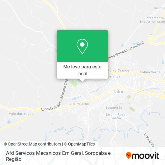 Afd Servicos Mecanicos Em Geral mapa