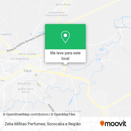 Zelia Militao Perfumes mapa