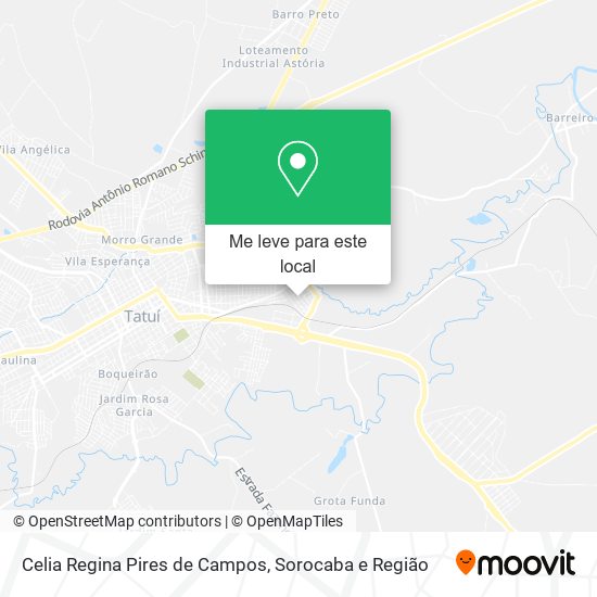 Celia Regina Pires de Campos mapa