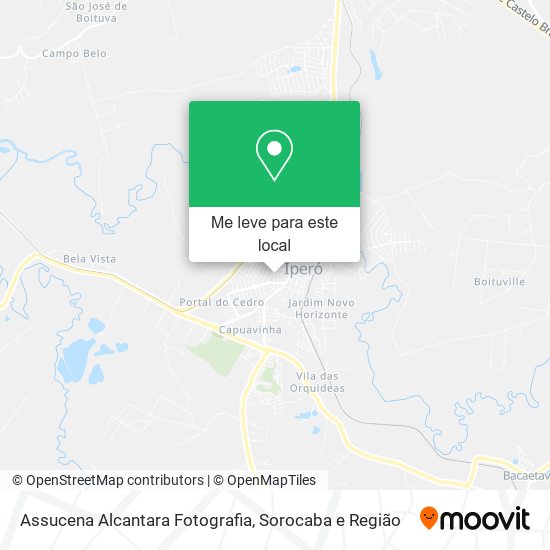 Assucena Alcantara Fotografia mapa