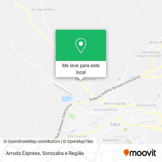 Arruda Express mapa