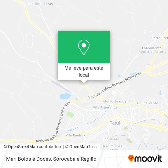 Mari Bolos e Doces mapa