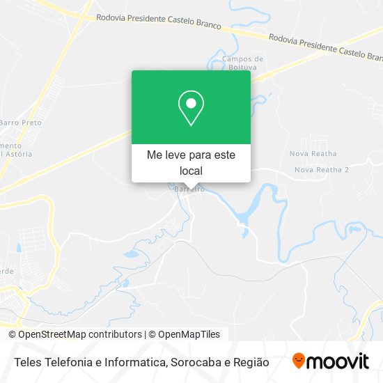 Teles Telefonia e Informatica mapa