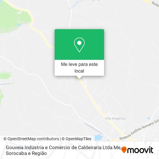 Gouveia Indústria e Comércio de Caldeiraria Ltda Me mapa