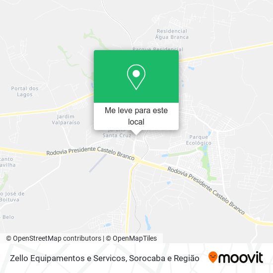 Zello Equipamentos e Servicos mapa