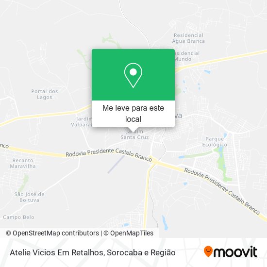 Atelie Vicios Em Retalhos mapa