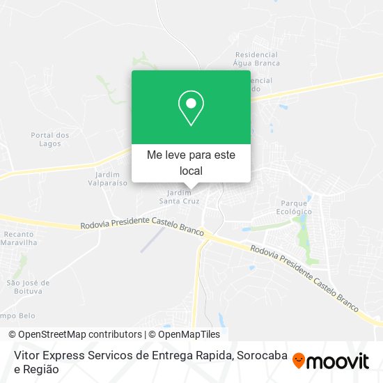 Vitor Express Servicos de Entrega Rapida mapa