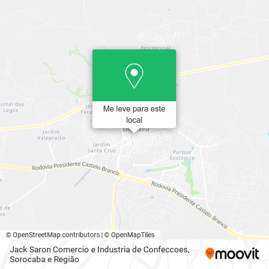 Jack Saron Comercio e Industria de Confeccoes mapa