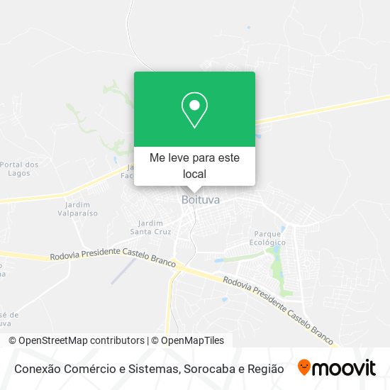 Conexão Comércio e Sistemas mapa