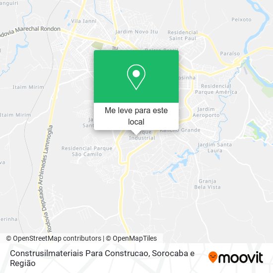 Construsilmateriais Para Construcao mapa