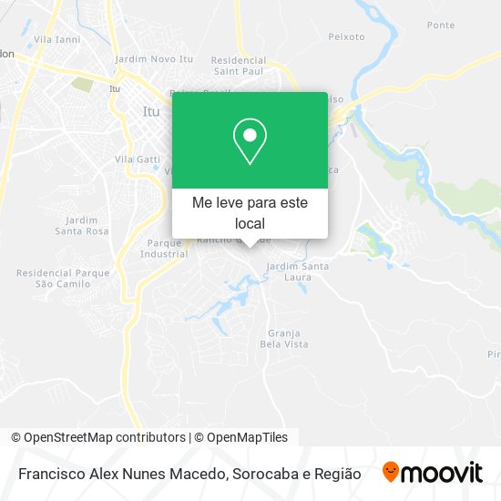 Francisco Alex Nunes Macedo mapa