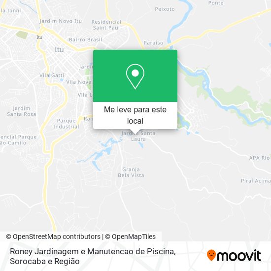 Roney Jardinagem e Manutencao de Piscina mapa