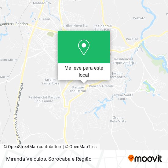 Miranda Veiculos mapa