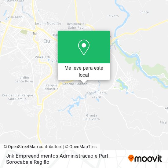 Jnk Empreendimentos Administracao e Part mapa