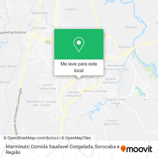 Marminutri Comida Saudavel Congelada mapa