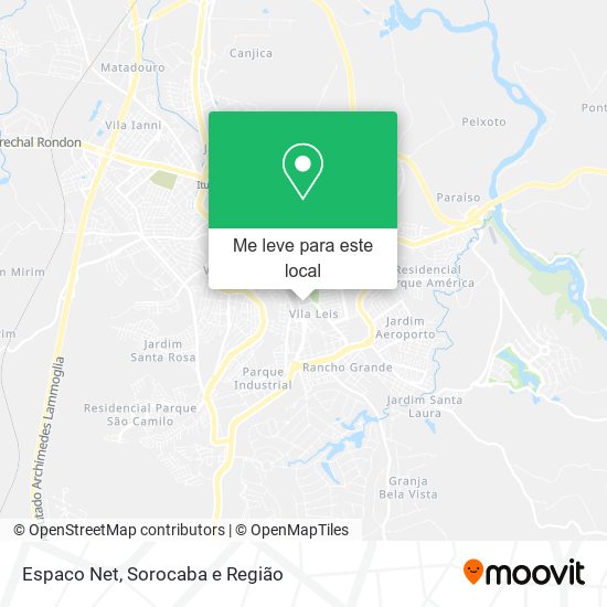Espaco Net mapa