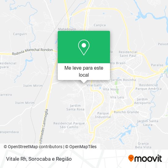 Vitale Rh mapa