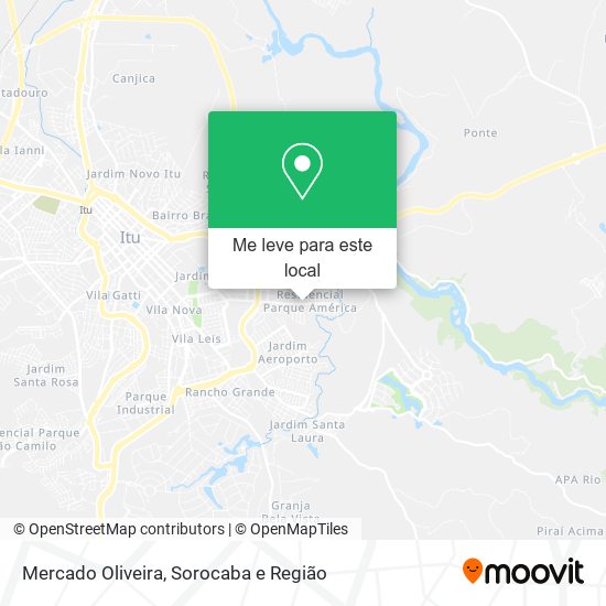 Mercado Oliveira mapa