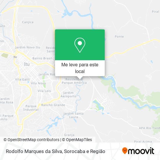 Rodolfo Marques da Silva mapa