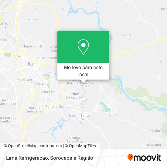 Lima Refrigeracao mapa