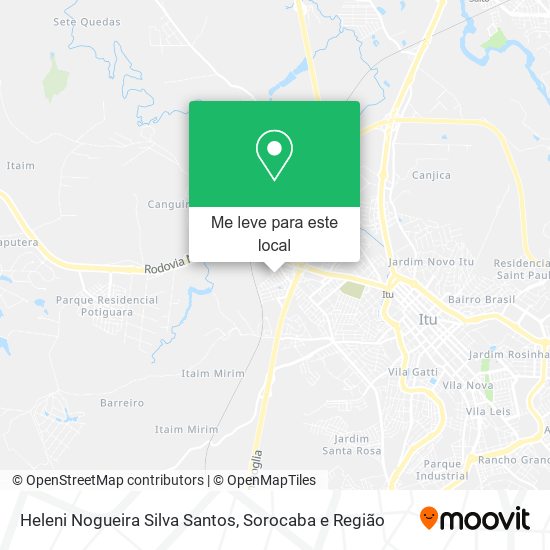 Heleni Nogueira Silva Santos mapa