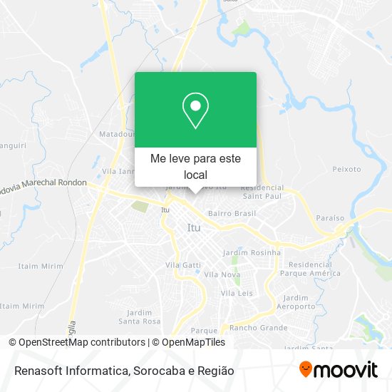 Renasoft Informatica mapa