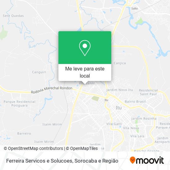 Ferreira Servicos e Solucoes mapa