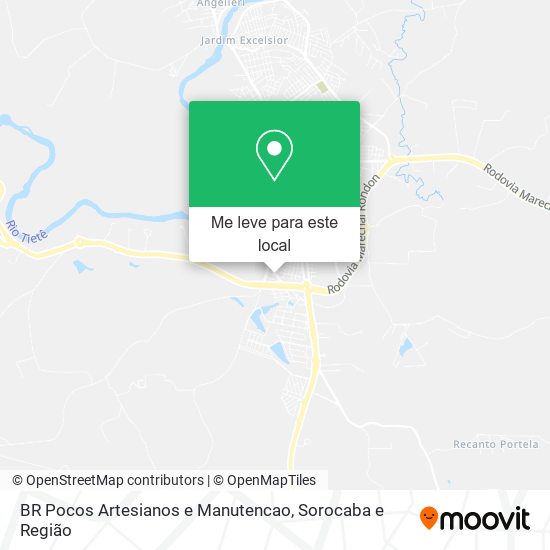 BR Pocos Artesianos e Manutencao mapa