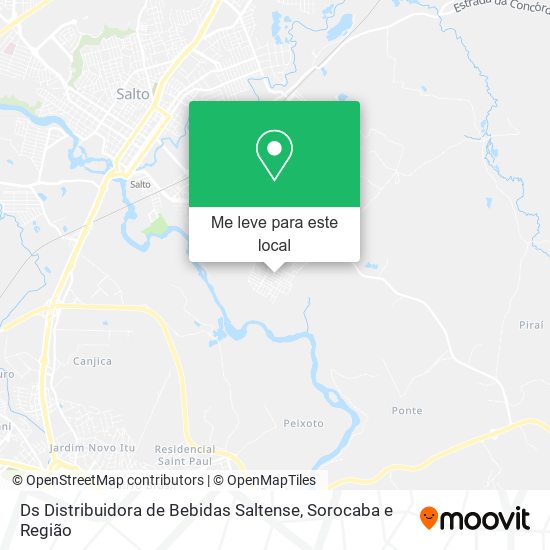 Ds Distribuidora de Bebidas Saltense mapa