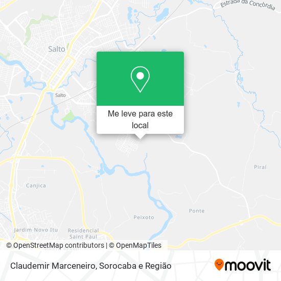 Claudemir Marceneiro mapa