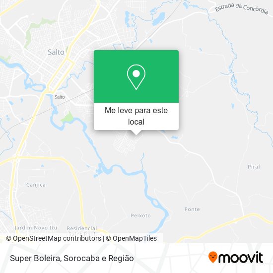 Super Boleira mapa