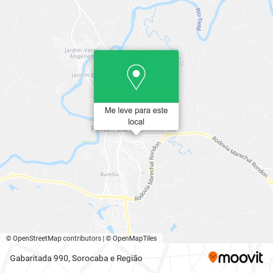 Gabaritada 990 mapa