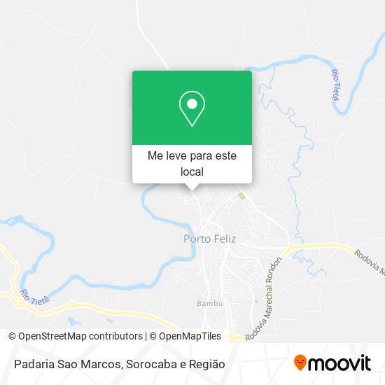 Padaria Sao Marcos mapa