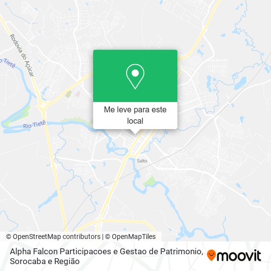 Alpha Falcon Participacoes e Gestao de Patrimonio mapa