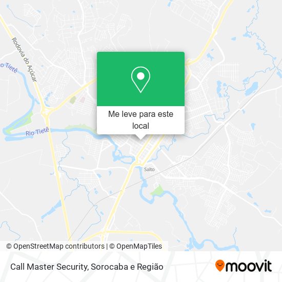 Call Master Security mapa