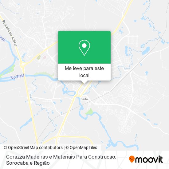 Corazza Madeiras e Materiais Para Construcao mapa