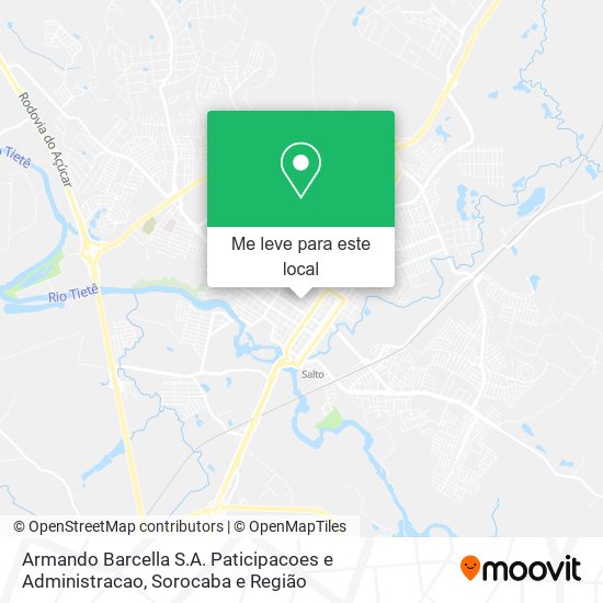 Armando Barcella S.A. Paticipacoes e Administracao mapa